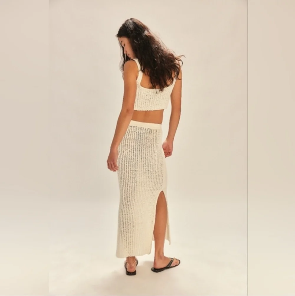 Free People Beach Havana Sweater/‎ Crochet Set